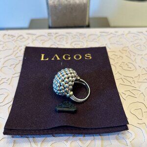 LAGOS Signature Caviar Dome Ring